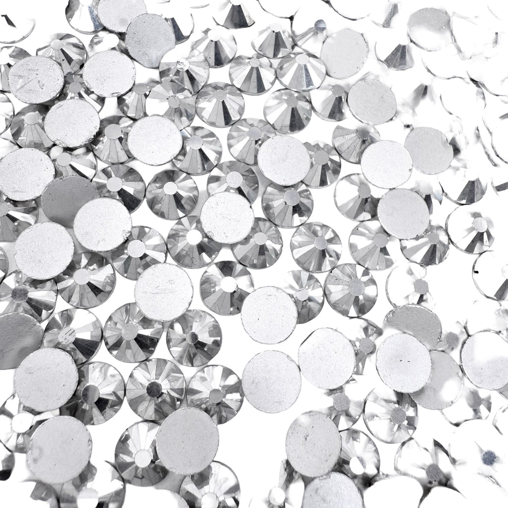 Mine Silver Non-Hotfix Glass Rhinestones