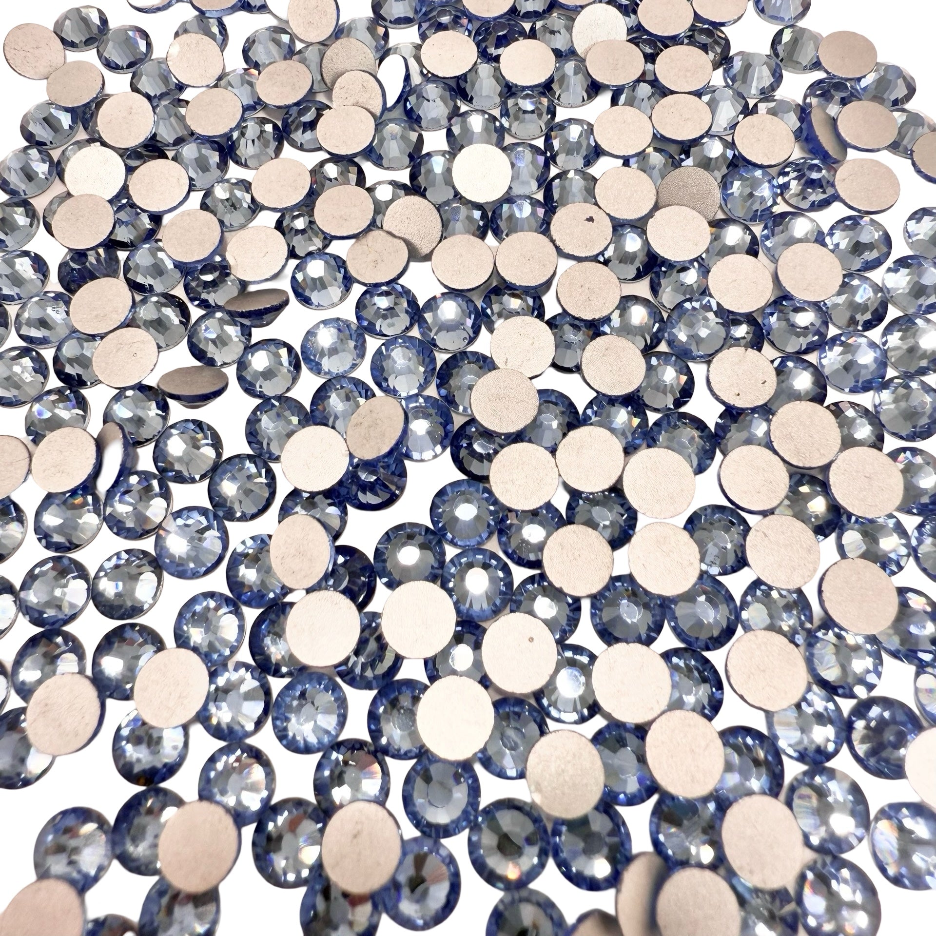 Light Sapphire Non-Hotfix Glass Rhinestones