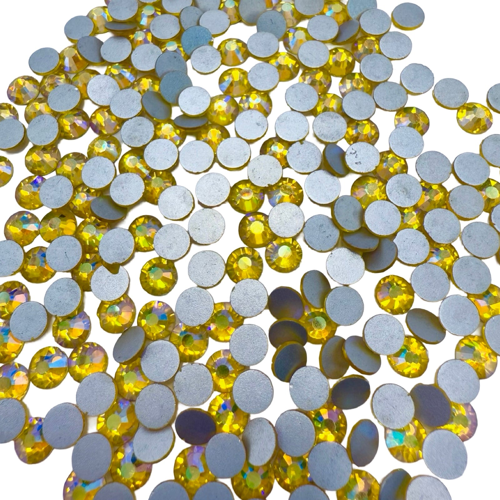 Citrine AB Non-Hotfix Glass Rhinestones