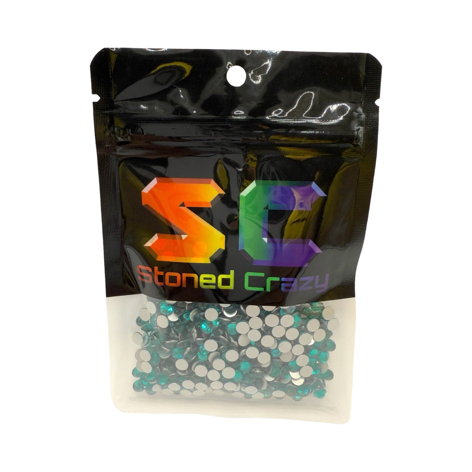 Green Zircon Non-Hotfix Glass Rhinestones