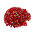 Light Siam AB Transparent Resin Rhinestones