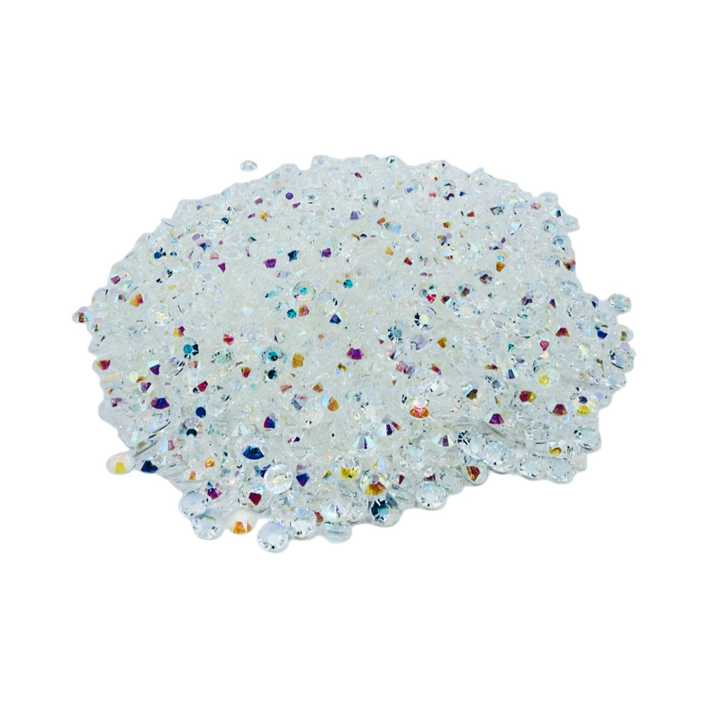 Clear AB Transparent Resin Rhinestones
