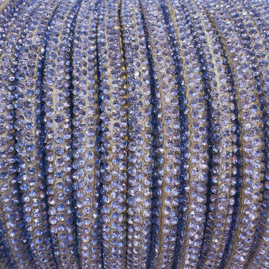 Lavender Corded Rhinestone Rope