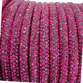 Rose Corded Rhinestone Rope