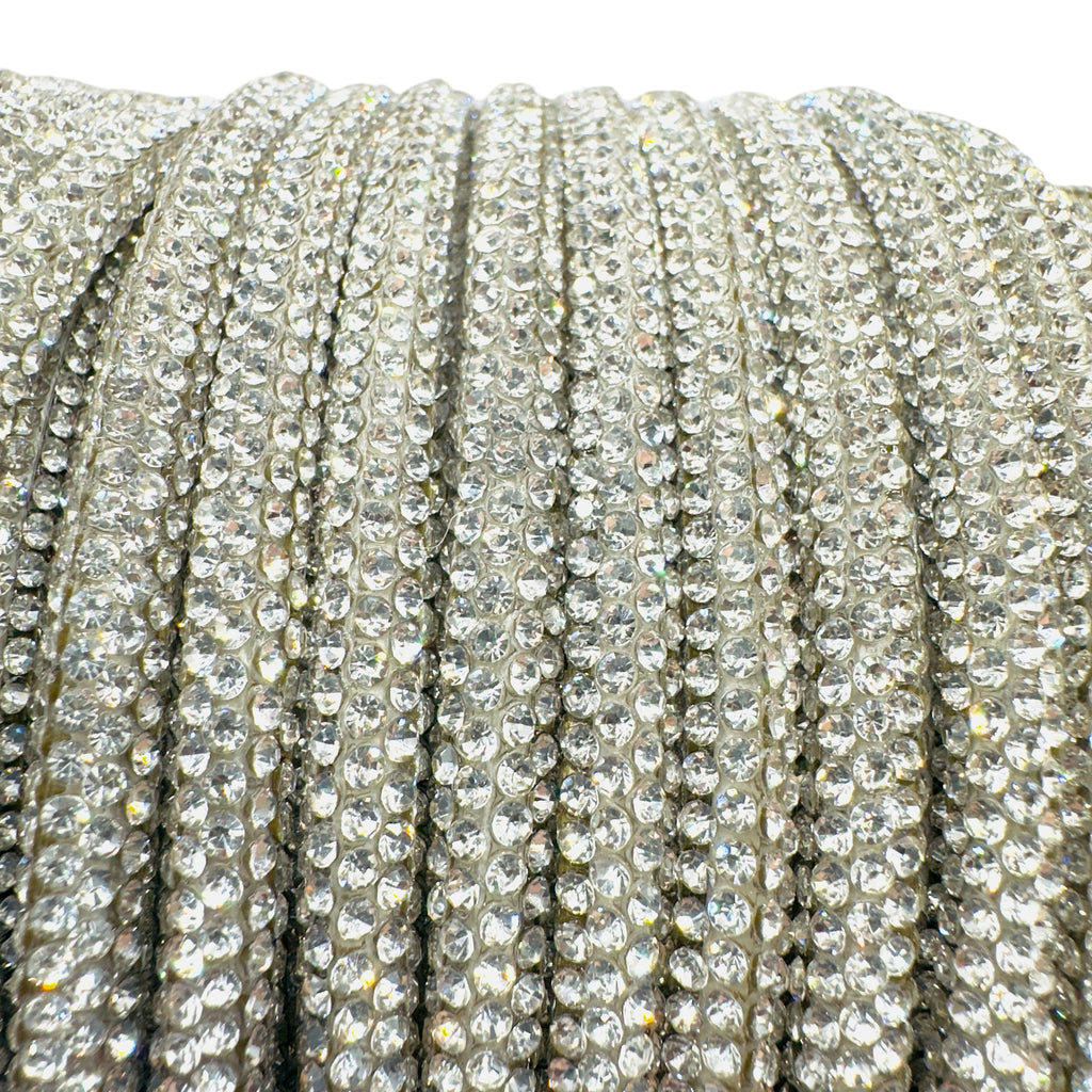 Stoned Crazy Crystal Clear Rhinestone Rope, Cut to order, fashion and moreÉ
