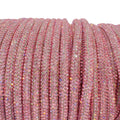 Pink Corded Rhinestone Rope