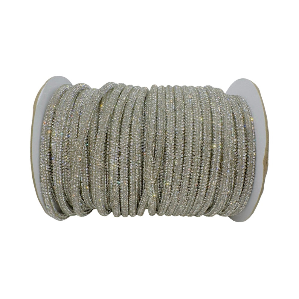 Crystals Rope Stoned Crazy Crystal Clear Rhinestone Rope, Cut to order, fashion and moreÉ