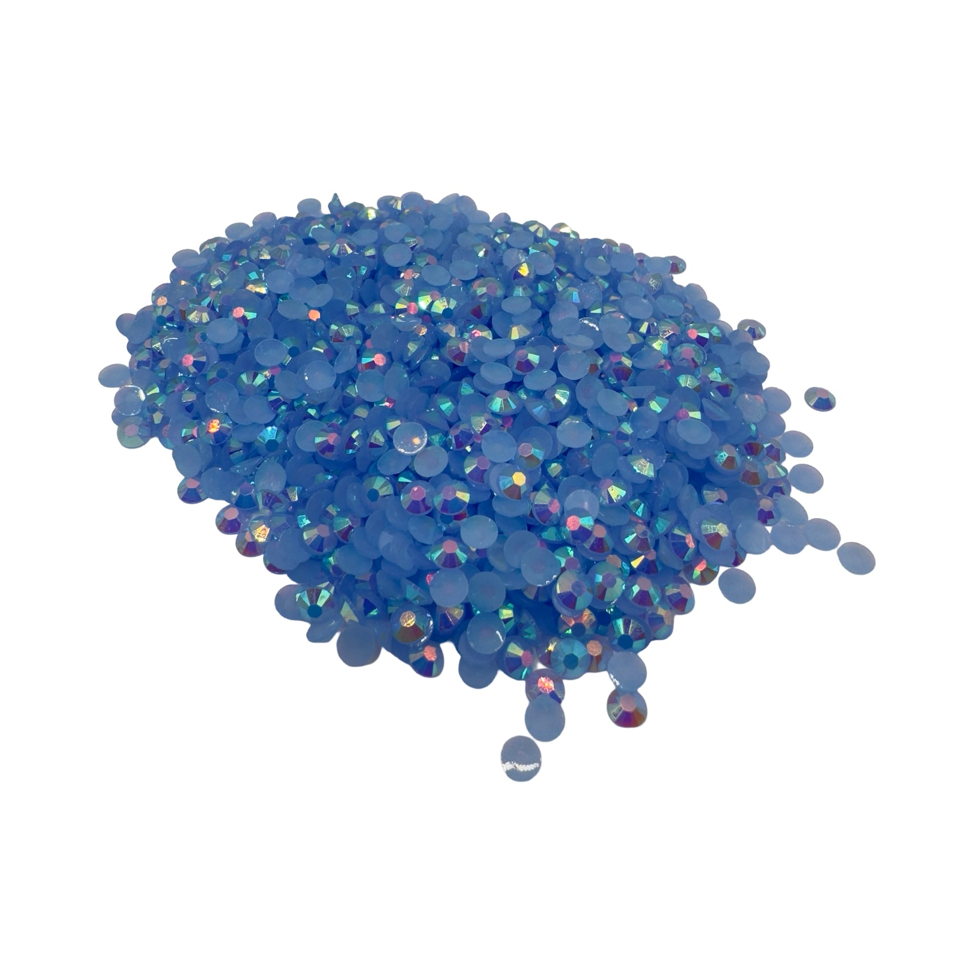 Light Sapphire AB Resin Rhinestones