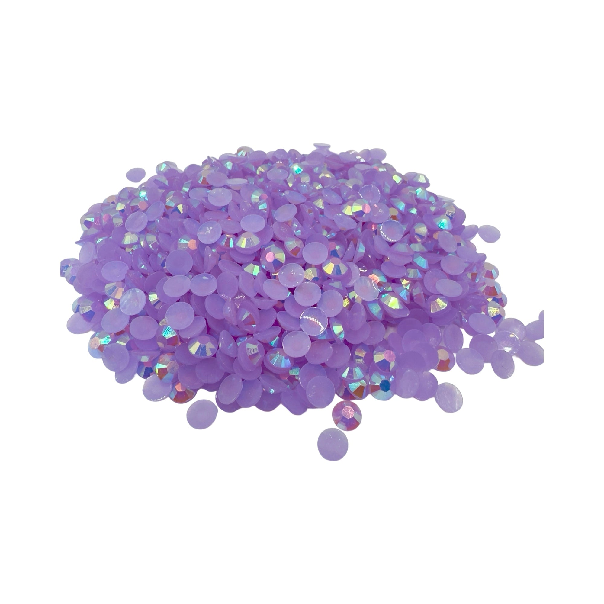 Light Amethyst AB Resin Rhinestones