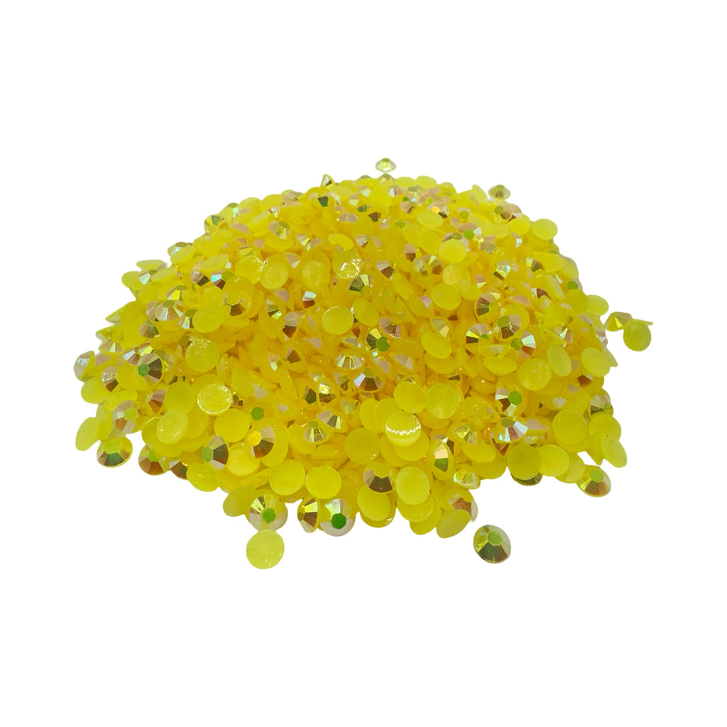 Citrine AB Resin Rhinestones
