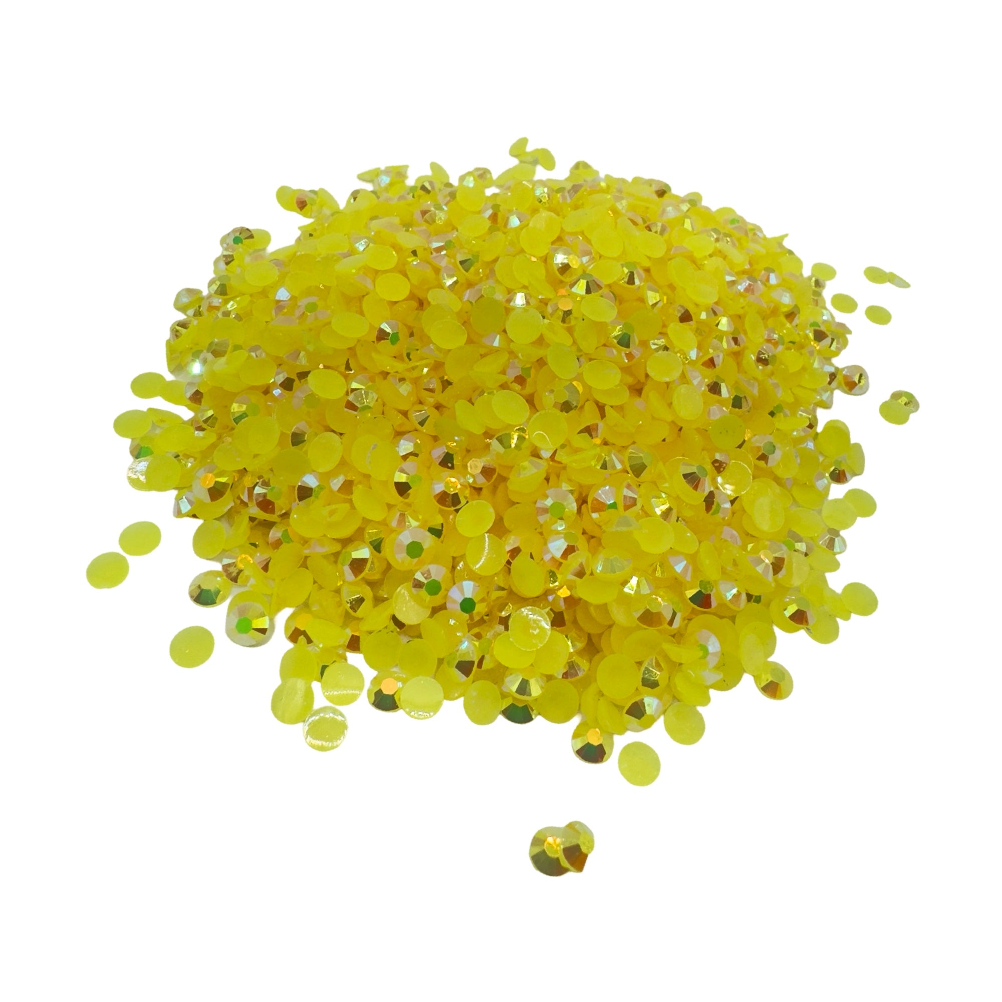 Citrine AB Resin Rhinestones