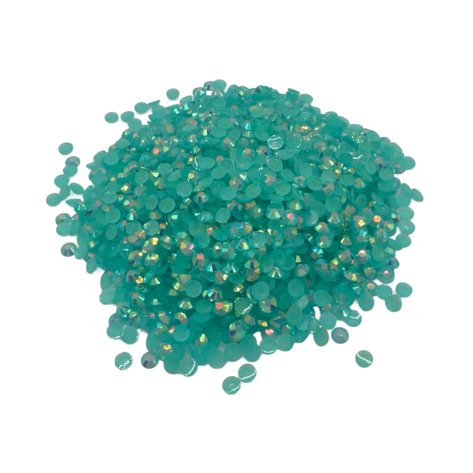 Aquamarine AB Resin Rhinestones