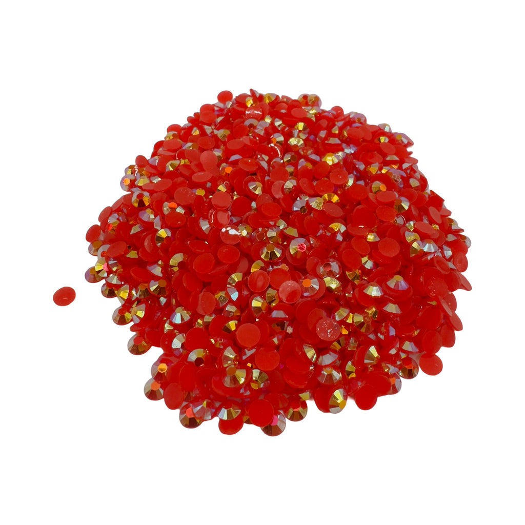 Siam AB Resin Rhinestones