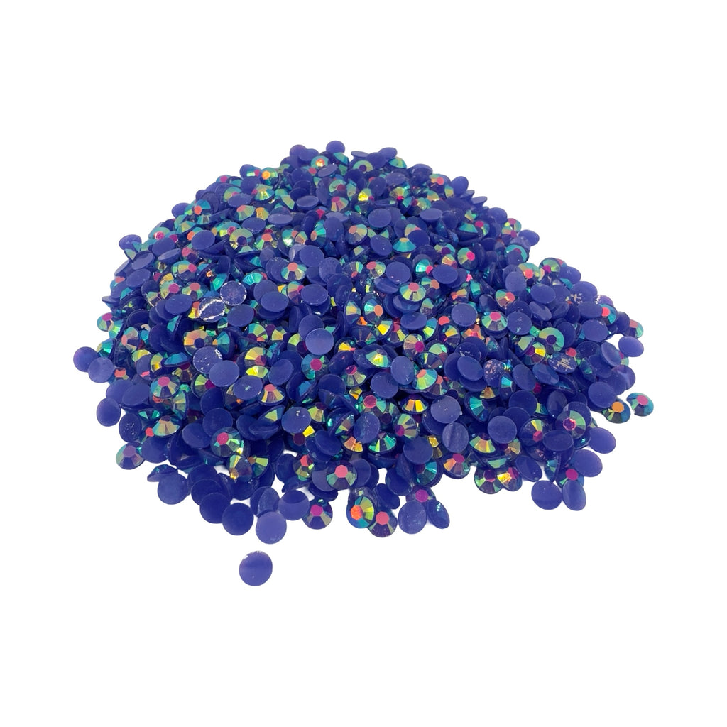 Sapphire AB Resin Rhinestones