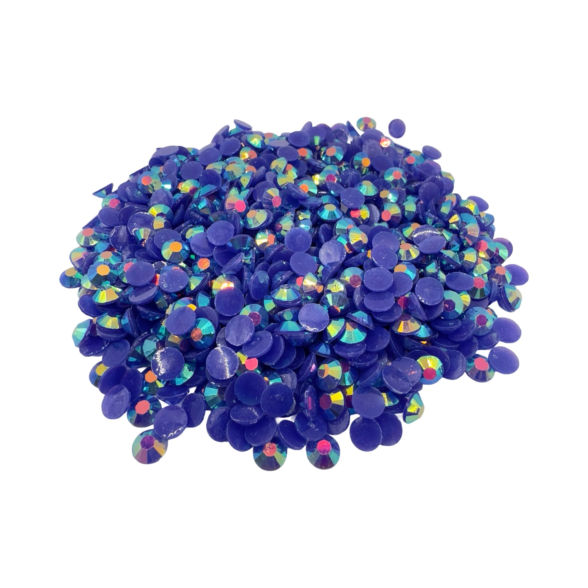 Sapphire AB Resin Rhinestones