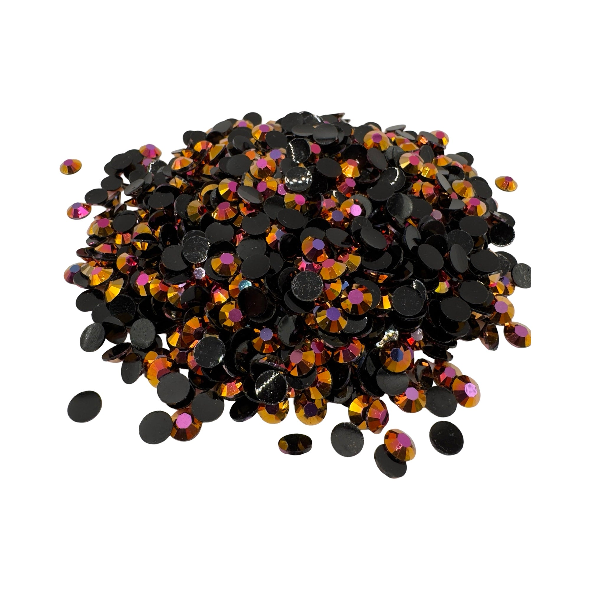 Rose Gold AB Resin Rhinestones