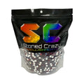 Dark Siam Resin Silver Back Rhinestones