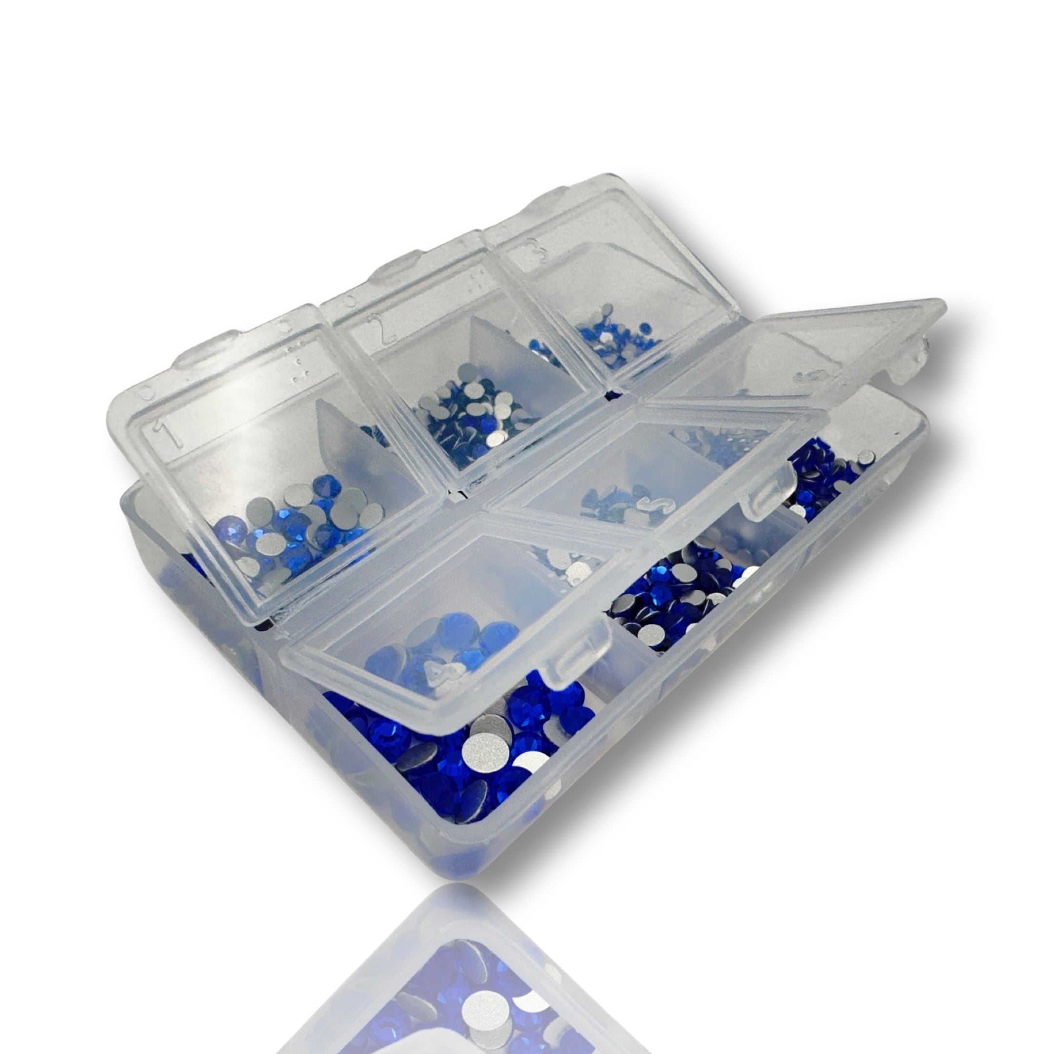 Sapphire Non-Hotfix Glass Rhinestones